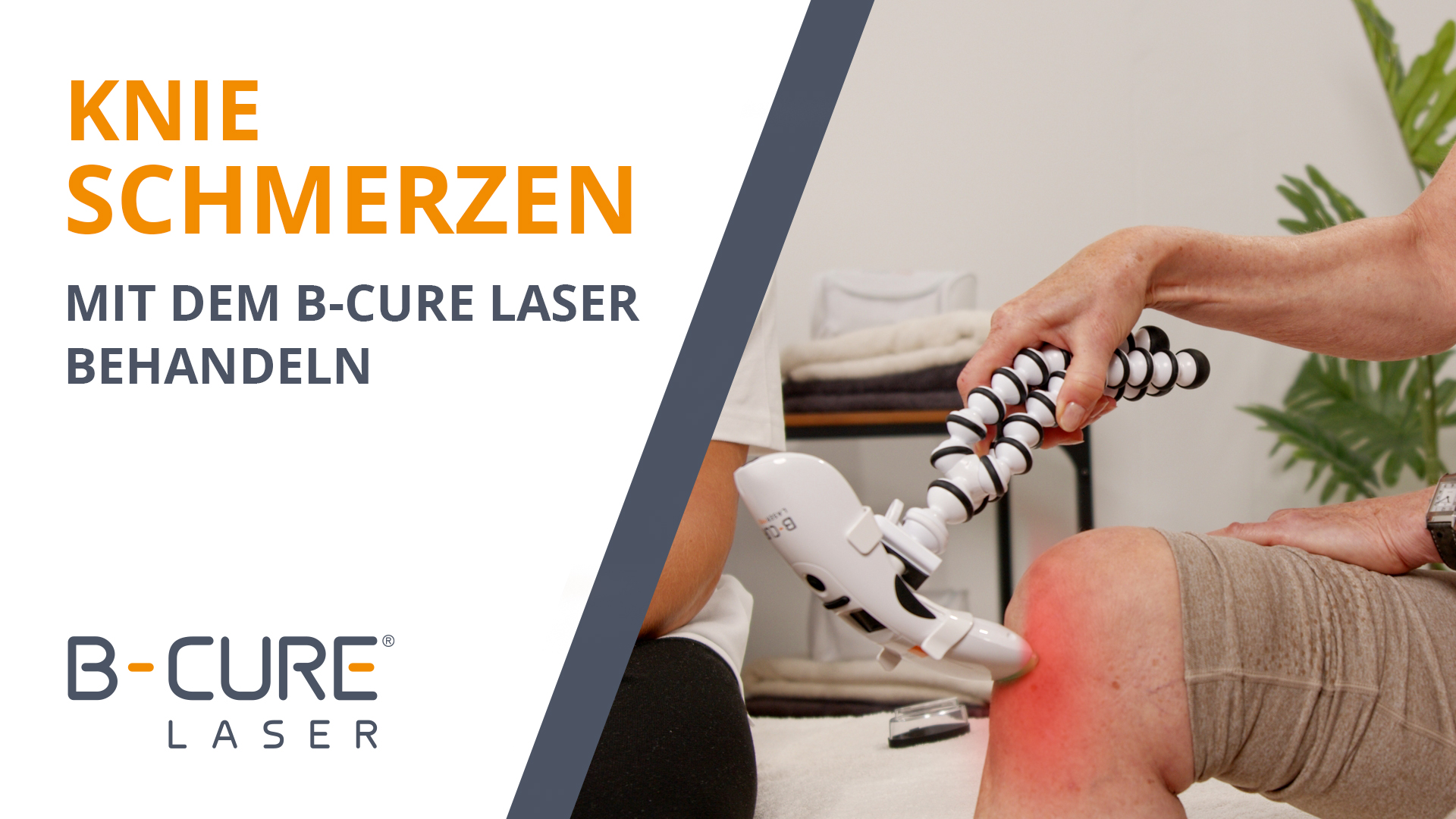 Knieschmerzen Behandeln - Softlaser - B-Cure Laser Deutschland